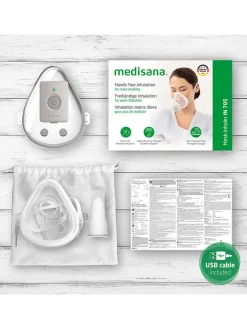 Medisana Technik|Pflege & Gesundheit<Hands-Free Inhalator "IN 705" in Weiß