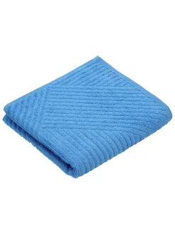 Vossen Badtextilien|Badtextilien<Handtuch "Nuria" in Blau