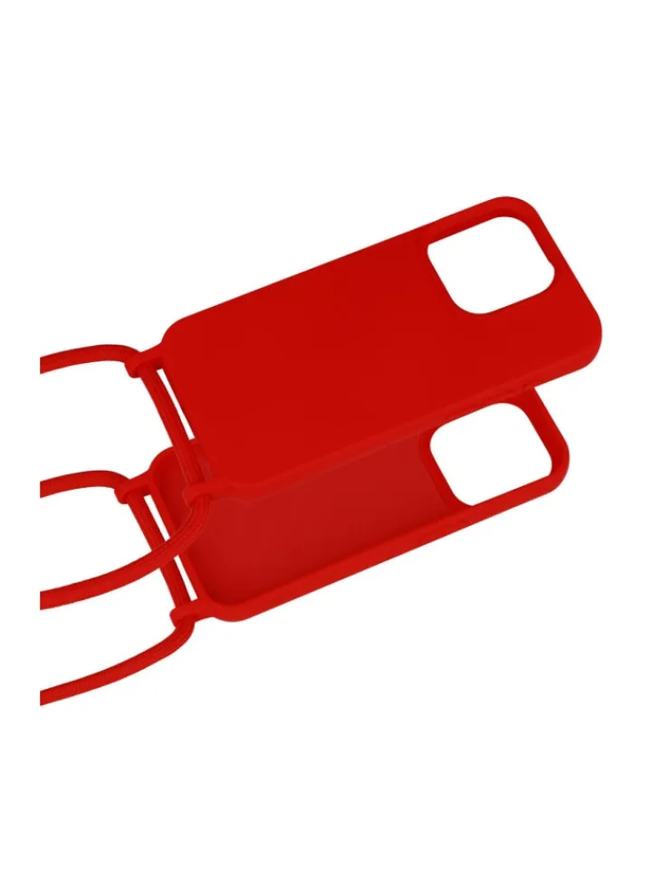COFI 1453 Smartphones & Zubehör<Handy Hülle Umhängehülle kompatibel mit Iphone 15 Pro Rot in Rot