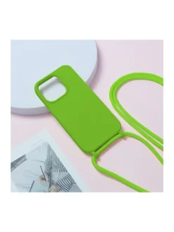 COFI 1453 Smartphones & Zubehör<Handy Hülle Umhängehülle kompatibel mit Iphone 15 Grün in Grün