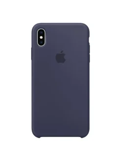 Apple Smartphones & Zubehör<Handyhülle Silikon Case für iPhone XS Max MRWG2ZM/A in blau