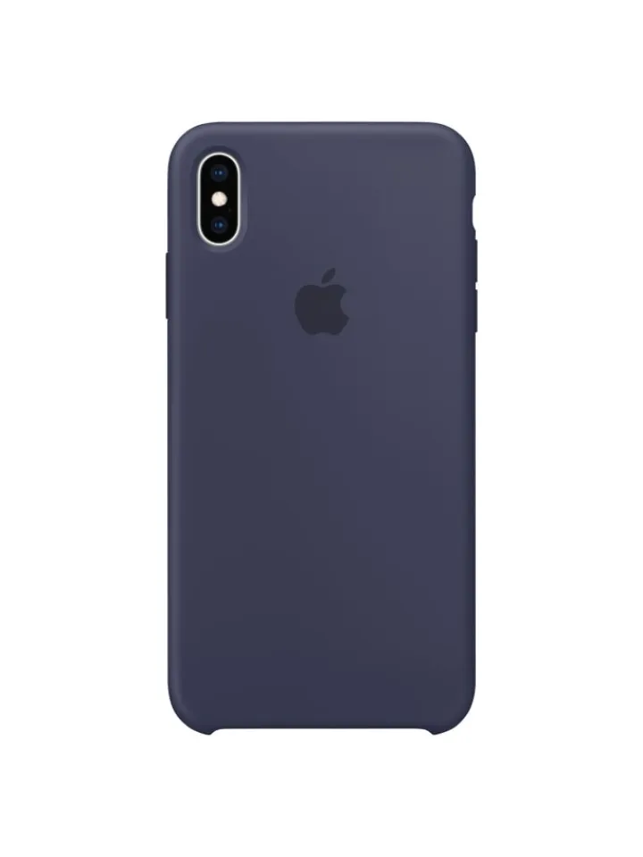 Apple Smartphones & Zubehör<Handyhülle Silikon Case für iPhone XS Max MRWG2ZM/A in blau