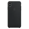 Apple Smartphones & Zubehör<Handyhülle Silikon Case iPhone XS Max MRWE2ZM/A in schwarz