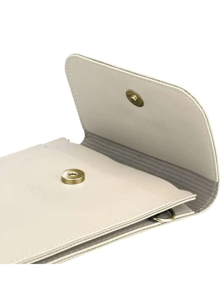 cadorabo Smartphones & Zubehör<Handytasche für Apple iPhone 13 MINI Hülle Umhängetasche in Weiss