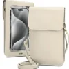 cadorabo Smartphones & Zubehör<Handytasche für Samsung Galaxy J2 2015 Hülle Umhängetasche in Weiss