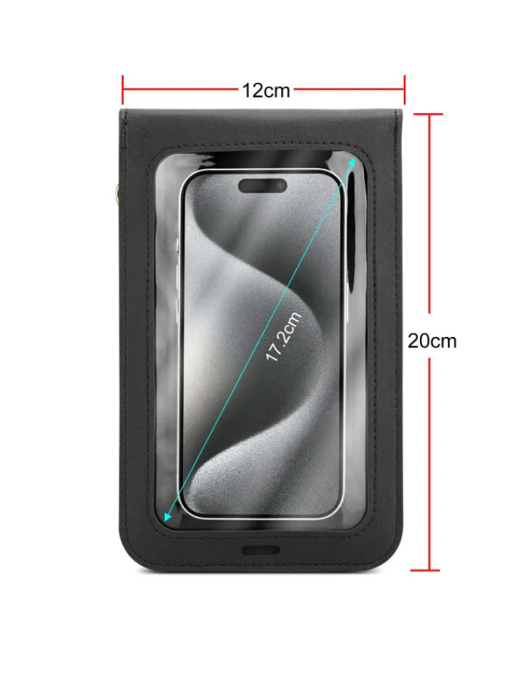 cadorabo Smartphones & Zubehör<Handytasche für Samsung Galaxy A3 2016 Hülle Umhängetasche in Schwarz