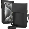 cadorabo Smartphones & Zubehör<Handytasche für Samsung Galaxy A70e Hülle Umhängetasche in Schwarz