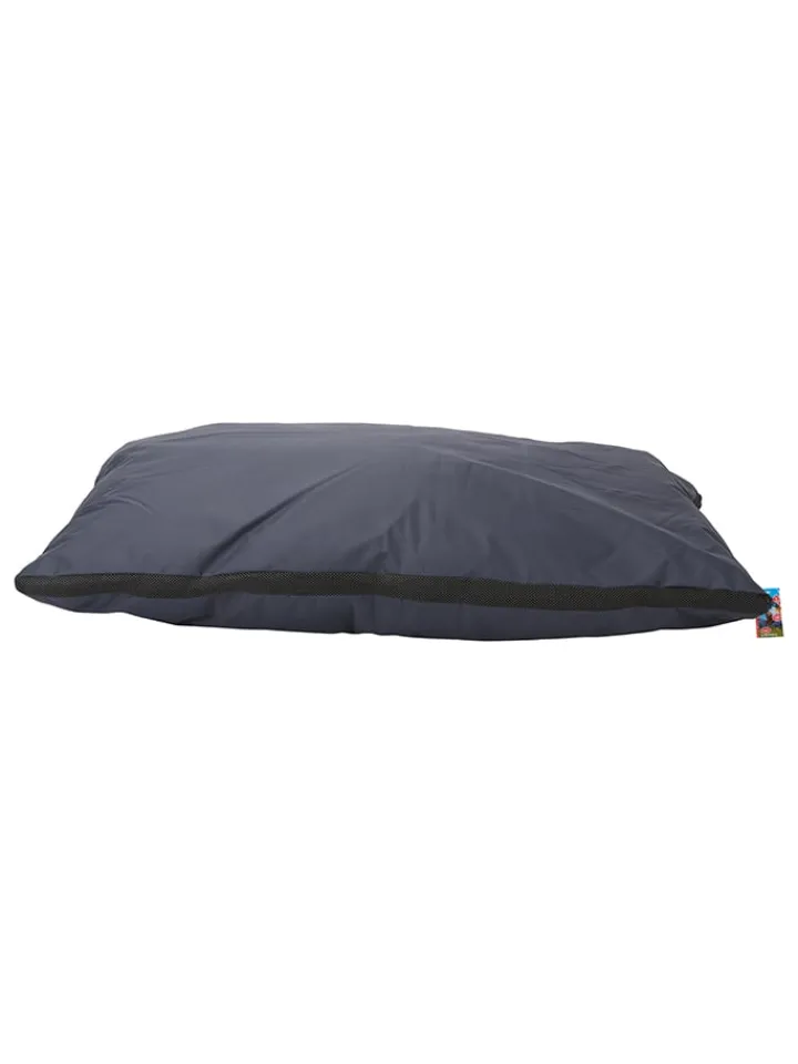 Edco Hunde<Haustierkissen in Grau - (B)120 x (H)20 x (T)80 cm
