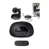Logitech Foto & Video<HD Webcam mit Videokonferenzsystem - GROUP Full HD-Webcam in Schwarz
