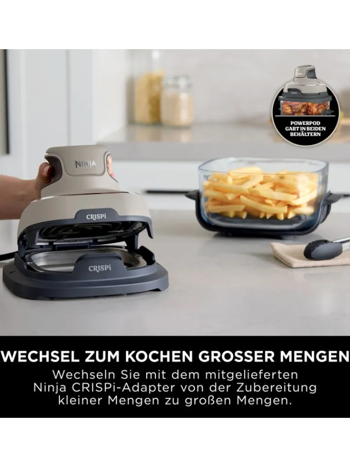 NINJA Küchenelektronik<Heißluftfritteuse Crispi FN101EUST in braun