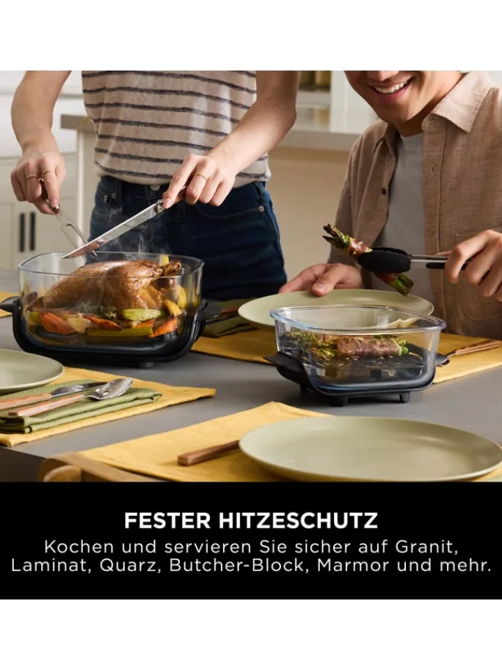 NINJA Küchenelektronik<Heißluftfritteuse Crispi FN101EUST in braun