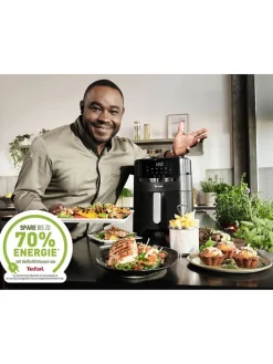 Tefal Küchenelektronik<Heißluftfritteuse "Easy Fry & Grill XL Precision" in Schwarz - 4,2 l