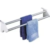 Wenko Wäschekörbe & -Ständer<Heizkörper-Wäschetrockner "Twin" in Weiß - (B)57 x (T)13 cm