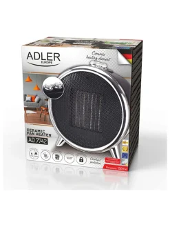 Adler Europe Klima & Haushalt<Heizlüfter "AD 7742" in Schwarz