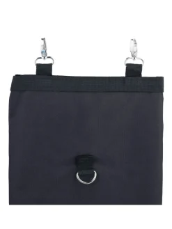 relaxdays Kleintiere<Heutasche in Schwarz - (B)25 x (H)31 cm