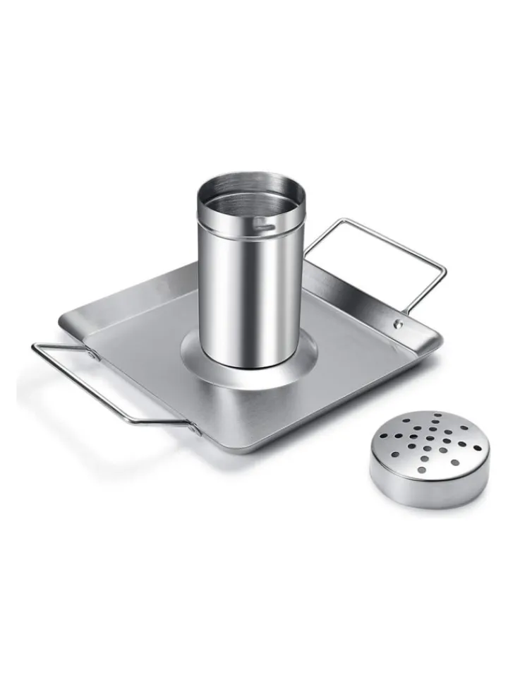 GAUMENKICK Grillen<Hähnchenhalter Grillhähnchen Edelstahl in silber