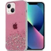 cadorabo Smartphones & Zubehör<Hülle für Apple iPhone 13 MINI Glitter in Rosa mit Glitter