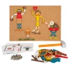 small foot Kreativbedarf & Do-It-Yourself<Hämmerchenspiel "Zuhause & Familie" - ab 3 Jahren