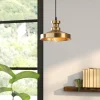Opviq Decken- & Hängeleuchten<Hängeleuchte "Berceste" in Gold - Ø 22 cm