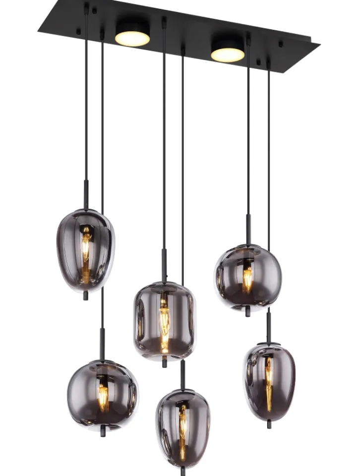 Globo lighting Decken- & Hängeleuchten<Hängeleuchte "BLACKY" in black