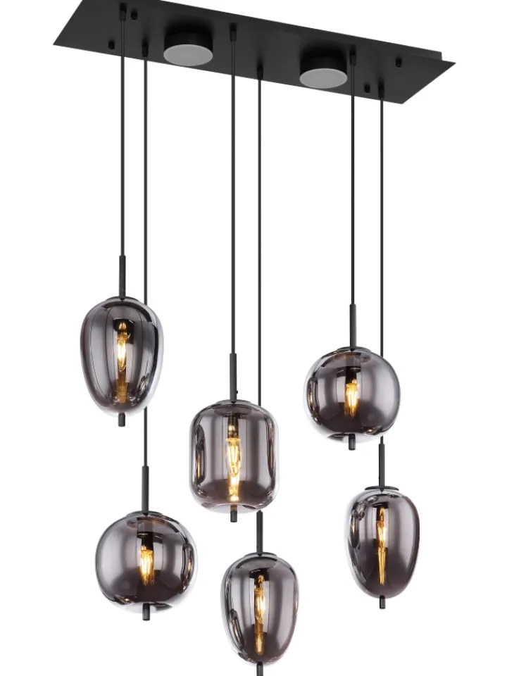 Globo lighting Decken- & Hängeleuchten<Hängeleuchte "BLACKY" in black