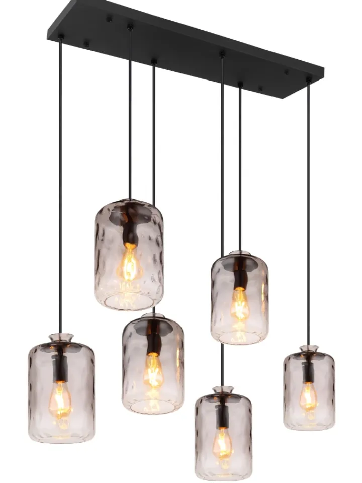 Globo lighting Decken- & Hängeleuchten<Hängeleuchte "DARINA" in black