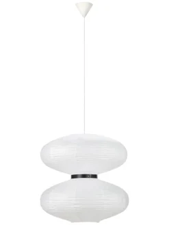 Marksljöd Decken- & Hängeleuchten<Hängeleuchte "Dual" in Weiß - (H)58 x Ø 60 cm