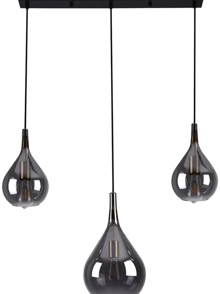 näve Decken- & Hängeleuchten<Hängeleuchte "Gota" in Grau - (B)82,5 x (H)150 cm