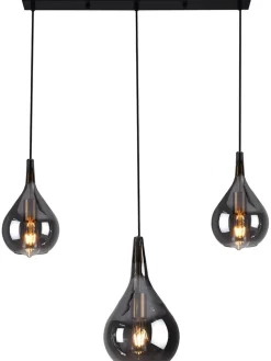 näve Decken- & Hängeleuchten<Hängeleuchte "Gota" in Grau - (B)82,5 x (H)150 cm