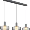 Globo lighting Decken- & Hängeleuchten<Hängeleuchte "GRANT" in gray