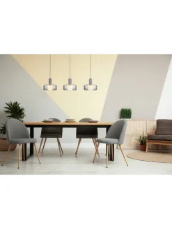 Globo lighting Decken- & Hängeleuchten<Hängeleuchte "GRANT" in gray