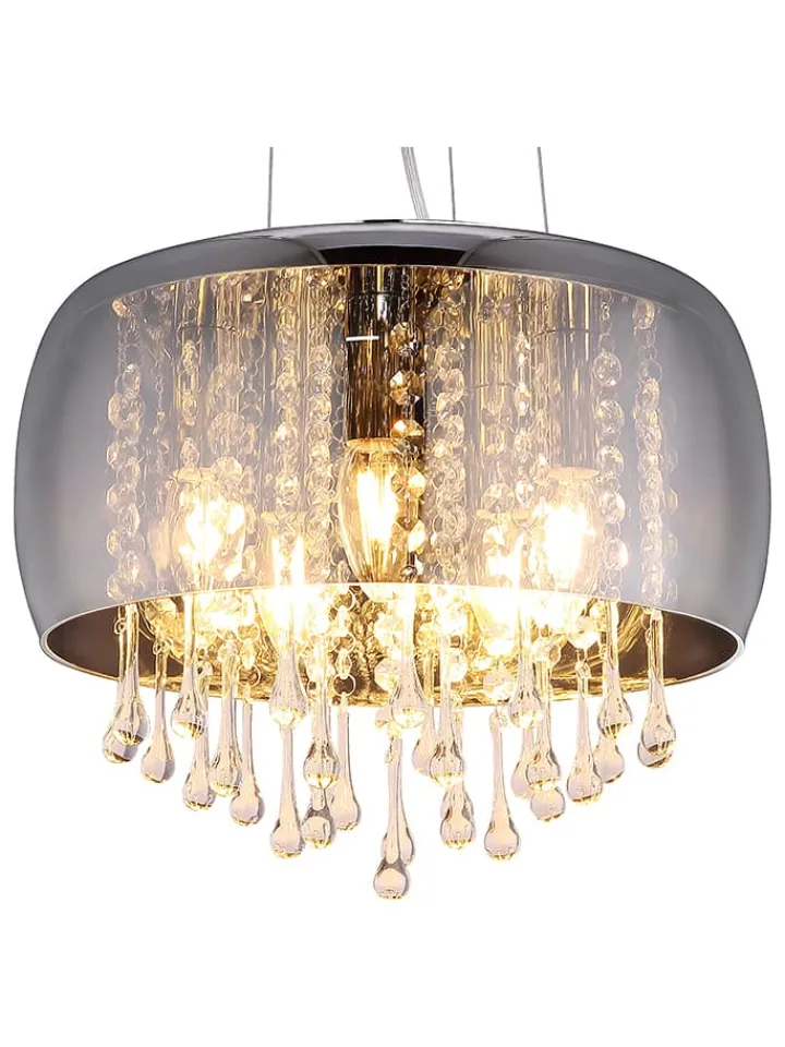 Globo lighting Decken- & Hängeleuchten<Hängeleuchte in Grau - (H)120 x Ø 35 cm