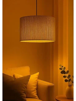ABERTO DESIGN Decken- & Hängeleuchten<Hängeleuchte in Grün - (H)60 x Ø 30 cm