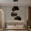 Opviq Decken- & Hängeleuchten<Hängeleuchte in Schwarz - (B)80 x (H)120 cm