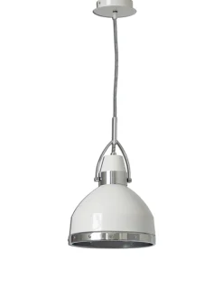 näve Decken- & Hängeleuchten<Hängeleuchte in Weiß - Ø 22,8 cm