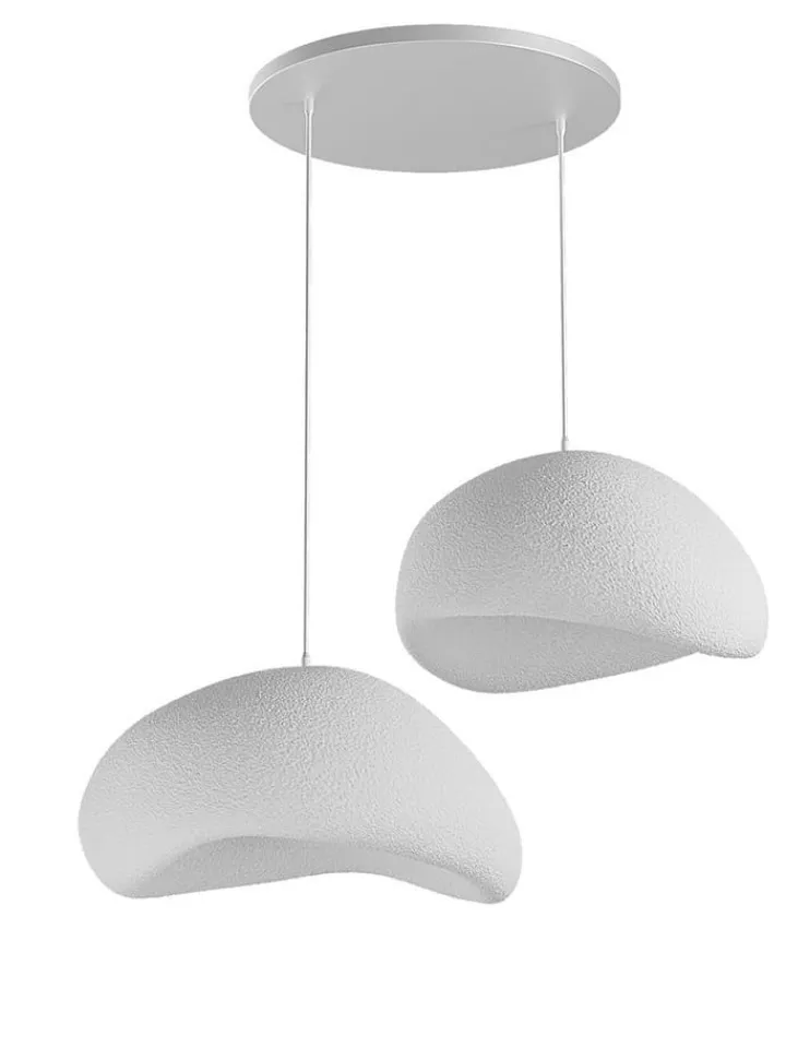 Opviq Decken- & Hängeleuchten<Hängeleuchte in Weiß - (B)60 x (H)120 cm