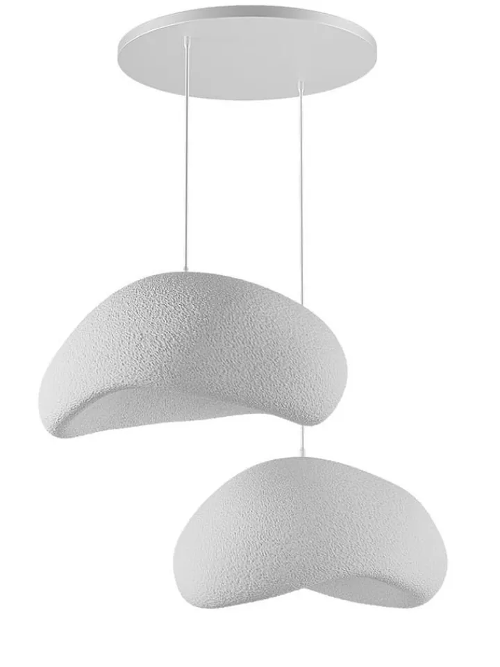 Opviq Decken- & Hängeleuchten<Hängeleuchte in Weiß - (B)60 x (H)120 cm