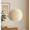 ABERTO DESIGN Decken- & Hängeleuchten<Hängeleuchte in Weiß - (H)75 x Ø 35 cm