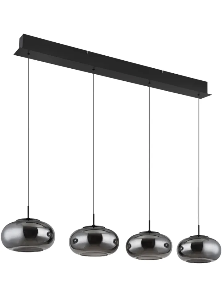 Globo lighting Decken- & Hängeleuchten<Hängeleuchte "QUINTARA" in black