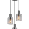 Globo lighting Decken- & Hängeleuchten<Hängeleuchte "TULIVAR" in gray