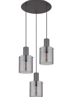 Globo lighting Decken- & Hängeleuchten<Hängeleuchte "TULIVAR" in gray