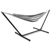 Lifa Living Gartenmöbel<Hängematte in Schwarz/ Weiß - (B)290 x (H)100 x (T)100 cm