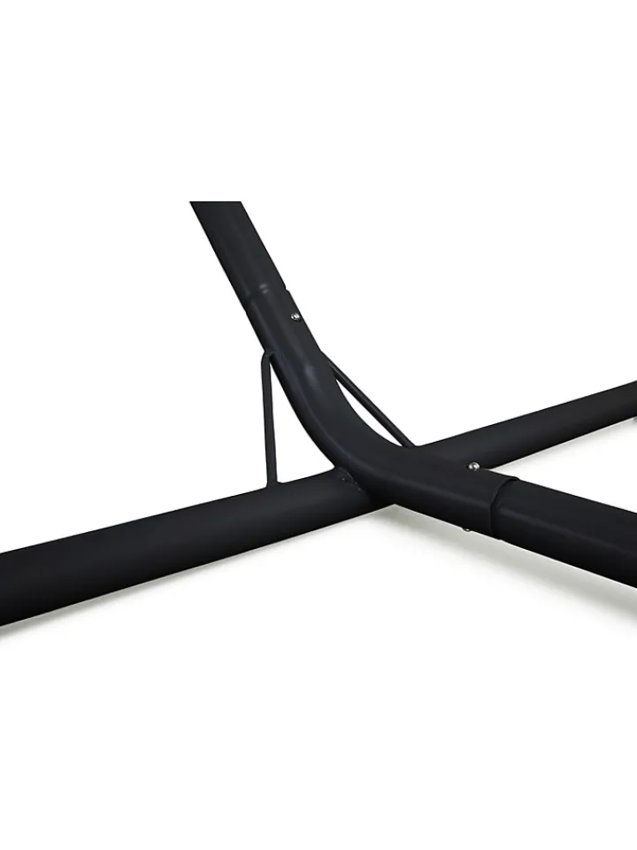 Lifa Living Gartenmöbel<Hängematte in Schwarz/ Weiß - (B)290 x (H)100 x (T)100 cm