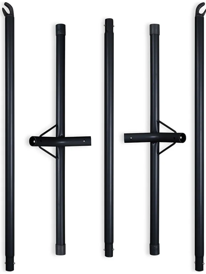Lifa Living Gartenmöbel<Hängematte in Schwarz/ Weiß - (B)290 x (H)100 x (T)100 cm