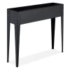 relaxdays Pflanzen & Zubehör<Hochbeet in Schwarz - (B)99 x (H)83 x (T)26 cm