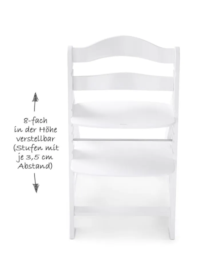 Hauck Babymöbel<Hochstuhl Alpha Plus - White in weiss