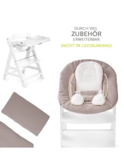 Hauck Babymöbel<Hochstuhl Alpha Plus - White in weiss