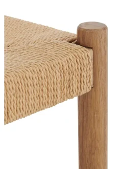 Ellos Home Sitzmöbel<Hocker "Ellan" in Hellbraun - (B)40 x (H)46 x (T)40 cm