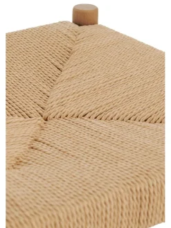 Ellos Home Sitzmöbel<Hocker "Ellan" in Hellbraun - (B)40 x (H)46 x (T)40 cm