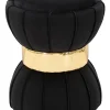Mauro Ferretti Sitzmöbel<Hocker in Schwarz - (H)44 x Ø 40 cm